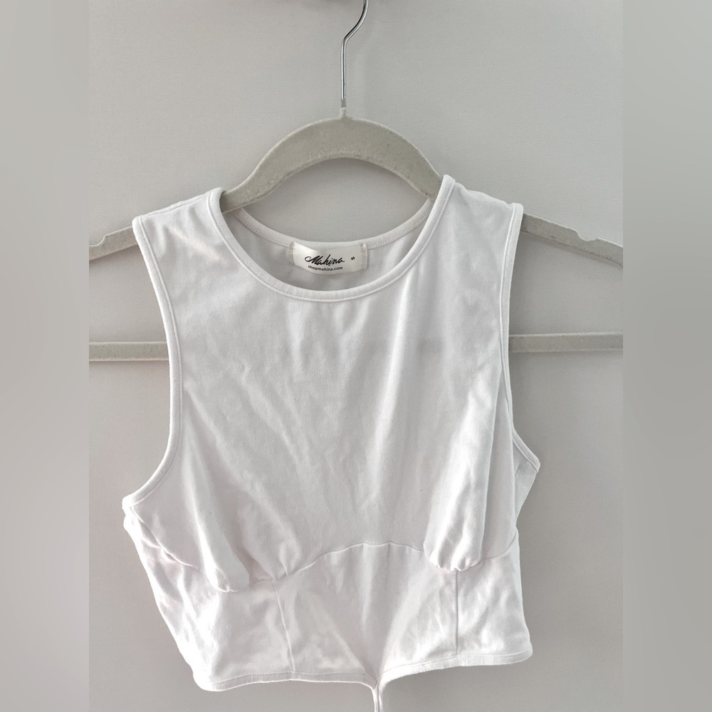 Mahina Cropped Corset Top